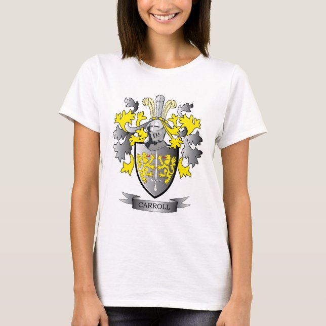 Carroll Coat of Arms T-Shirt (Front)