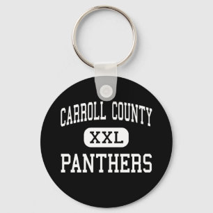 Carroll County - Panthers - High - Carrollton Key Ring