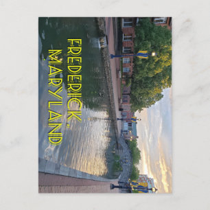 Carroll Creek Frederick Maryland #2 Postcard