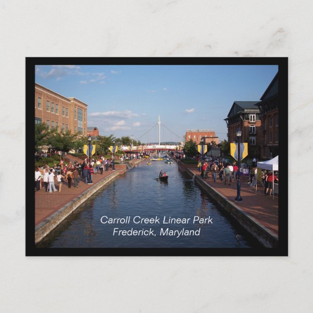 Carroll Creek Linear Park Postcard (Front)