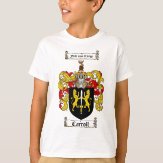 CARROLL FAMILY CREST - CARROLL COAT OF ARMS T-Shirt