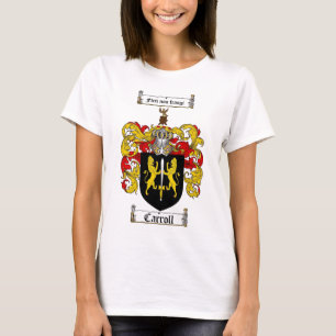 CARROLL FAMILY CREST -  CARROLL COAT OF ARMS T-Shirt