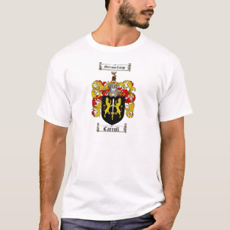 CARROLL FAMILY CREST - CARROLL COAT OF ARMS T-Shirt