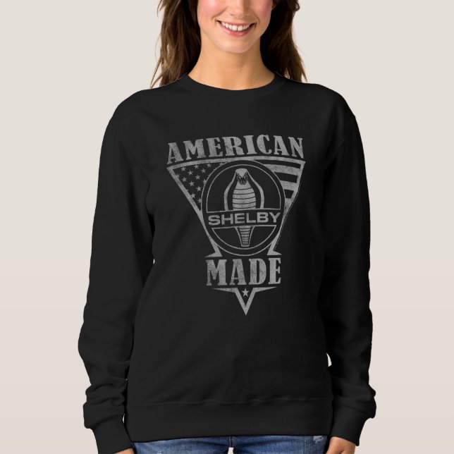 Carroll Shelby American Made Flag Sweatshirt (Front)