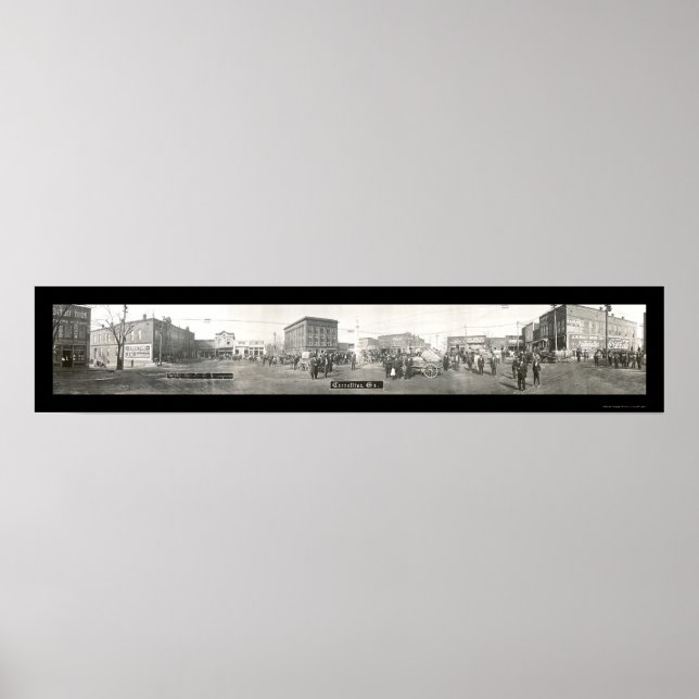 Carrollton, GA Photo 1912 Poster (Front)