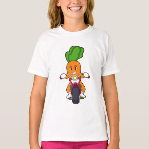 Carrot as Biker with Motorcycle.PNG T-Shirt