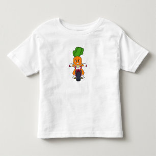 Carrot as Biker with Motorcycle.PNG Toddler T-Shirt