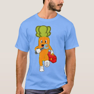 Carrot As Mechanic With Toolbox T-Shirt