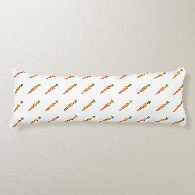 Carrot Body Cushion (Front)