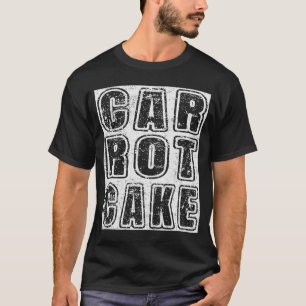 Carrot Cake Graphic Artwork T-Shirt