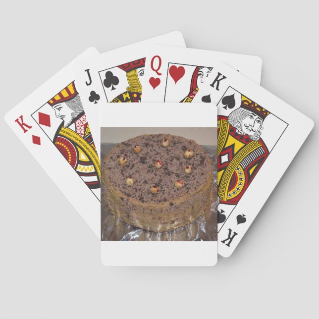 carrot cake playing cards (Back)