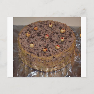 carrot cake postcard