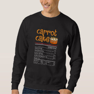 Carrot Cake Recipe Cupcakes Pie Gluten Free Vegan Sweatshirt