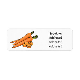 Carrot cartoon illustration
