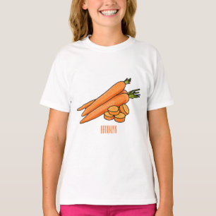 Carrot cartoon illustration T-Shirt