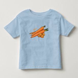 Carrot cartoon illustration toddler T-Shirt