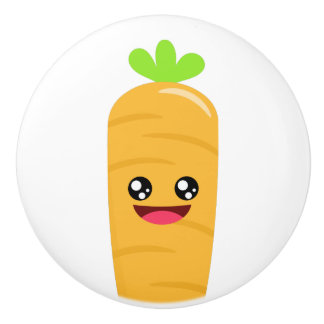 Carrot Ceramic Knob