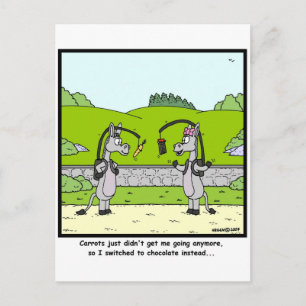 Carrot & Chocolate Postcard