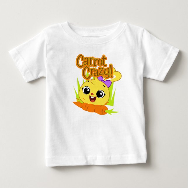 Carrot Crazy Baby T-Shirt (Front)