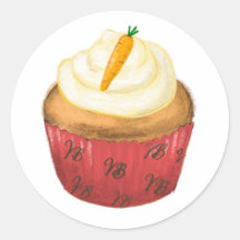 Carrot Cupcake from Vienna's Bakery Sticker