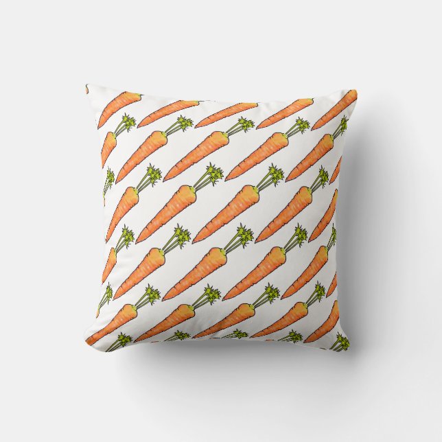 Carrot Cushion (Front)