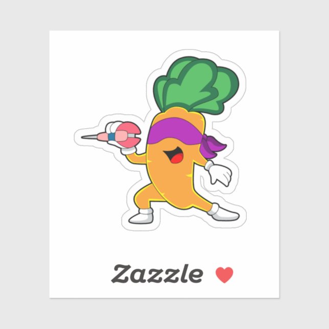 Carrot Darts Dart (Sheet)