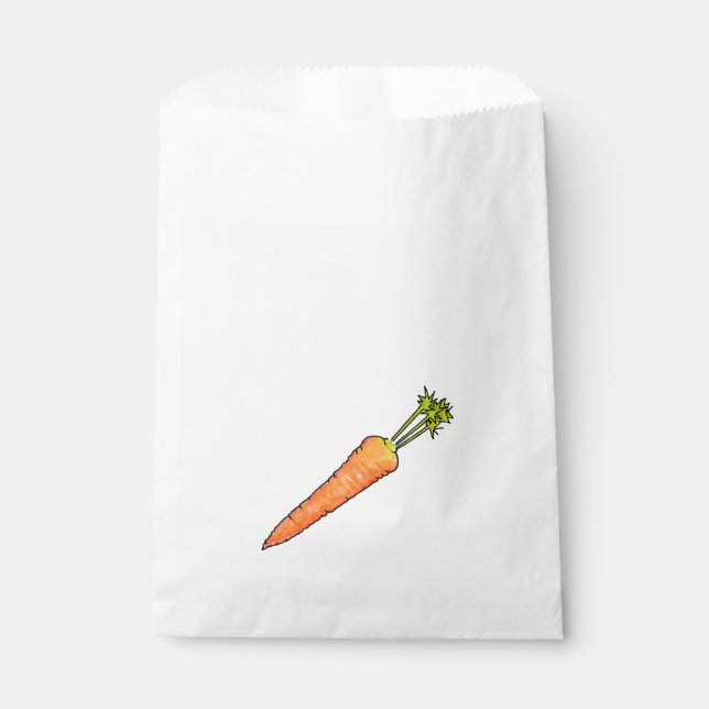 Carrot Favour Bags (Front)