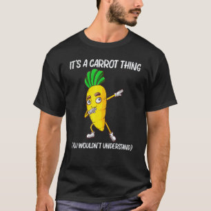 Carrot For Men Women Vegan Farm Vegetable Plant _6 T-Shirt