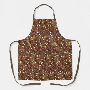 Carrot Halwa Dessert Sweet Food Pattern Apron