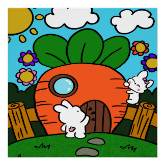 carrot house poster
