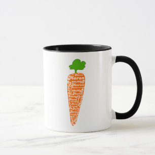 Carrot in Welsh is Moron - Funny Languages Mug
