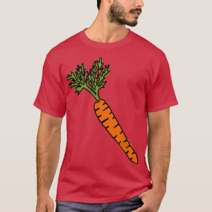 CARROT LINE ART  Healthy Food  Vegetables  Yummy V T-Shirt