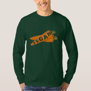 Carrot - Long Sleeve Vegan T Shirt