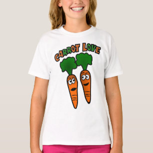 Carrot Love With Two Carrots In Love T-Shirt