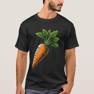 Carrot Lover Funny Vegetable Vegan T-Shirt