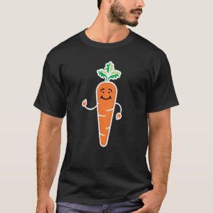 Carrot Man I Carrots Vegan Vegetarian Vegetables T-Shirt