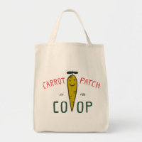 Carrot Patch Co-op Wolfie the Bunny tote bag
