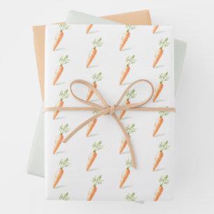 Carrot Patch Easter Wrapping Paper