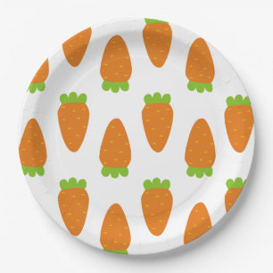 Carrot Pattern Plates