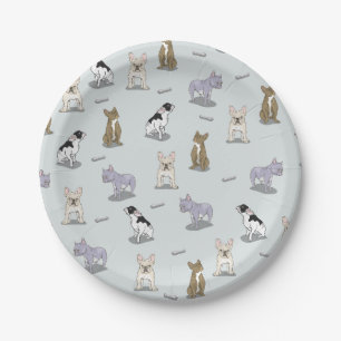 Carrot plant pattern carrots paper plate
