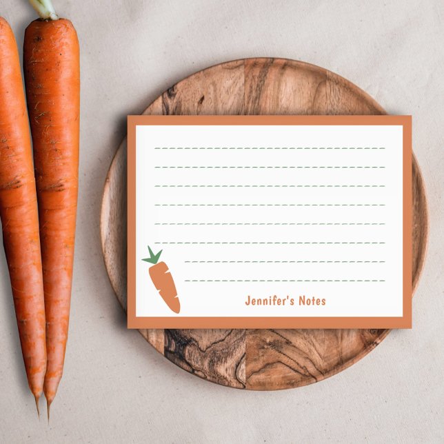 Carrot Post-it Notes (Carrot Post-it Notes)