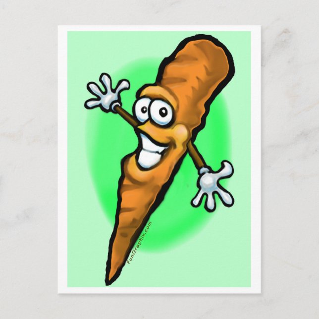 Carrot Postcard (Front)