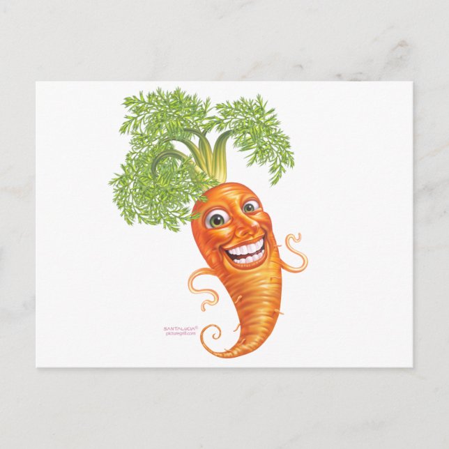 carrot postcard (Front)