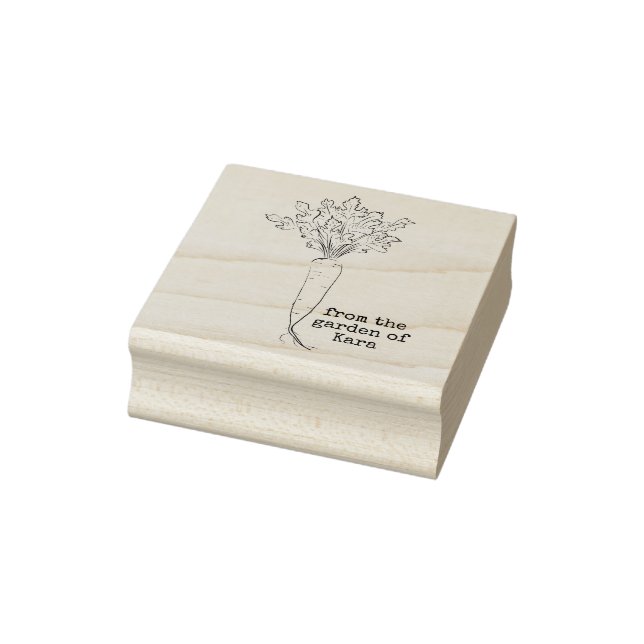 Carrot Rubber Stamp (Stamp)