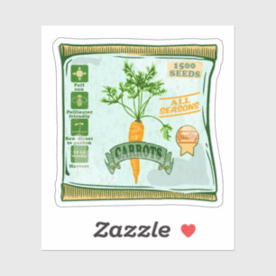 Carrot seeds growing veggies