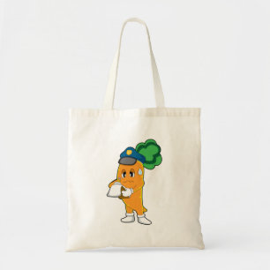 Carrot Traffic warden Parking ticket Tote Bag