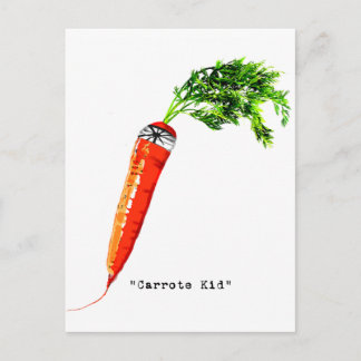carrote kid-light postcard