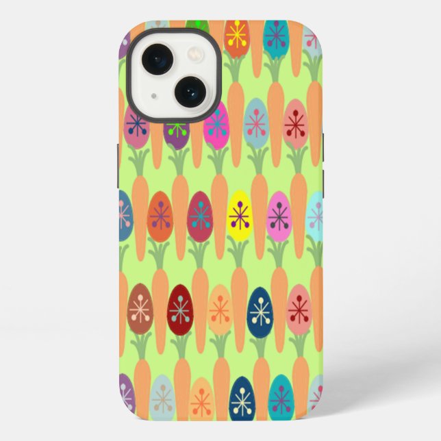Carrots and Eggs iPhone Case (Back)