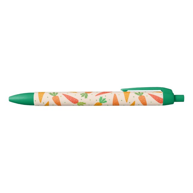 Carrots Black Ink Pen (Top)