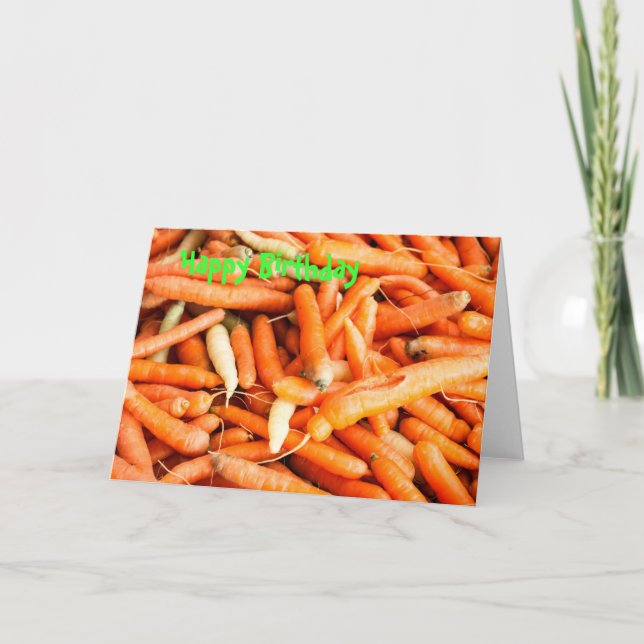 Carrots Card (Front)